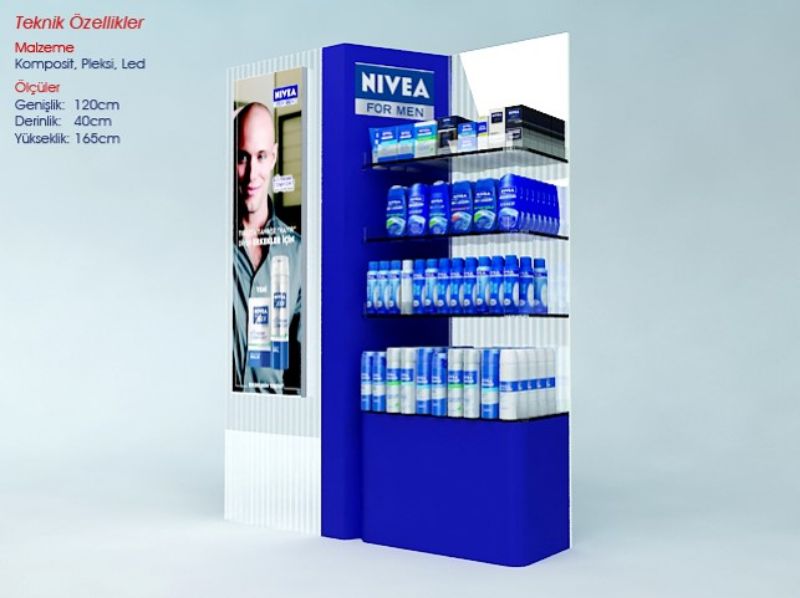 NIVEA HİPERMARKET STANDI