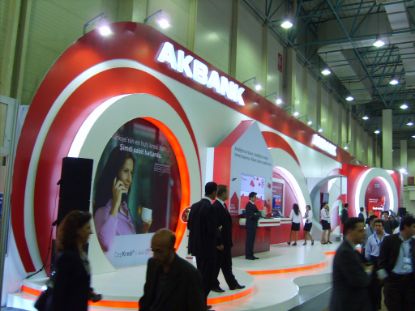 AKBANK FUAR STANDI  resmi